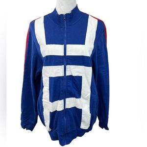 My Hero Academia Funimation Men’s Zip Up Jacket Size Medium